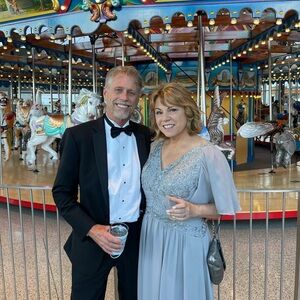 Mother of the bride/groom dress from JJ’s House size 12. Worn once/dry cleaned.